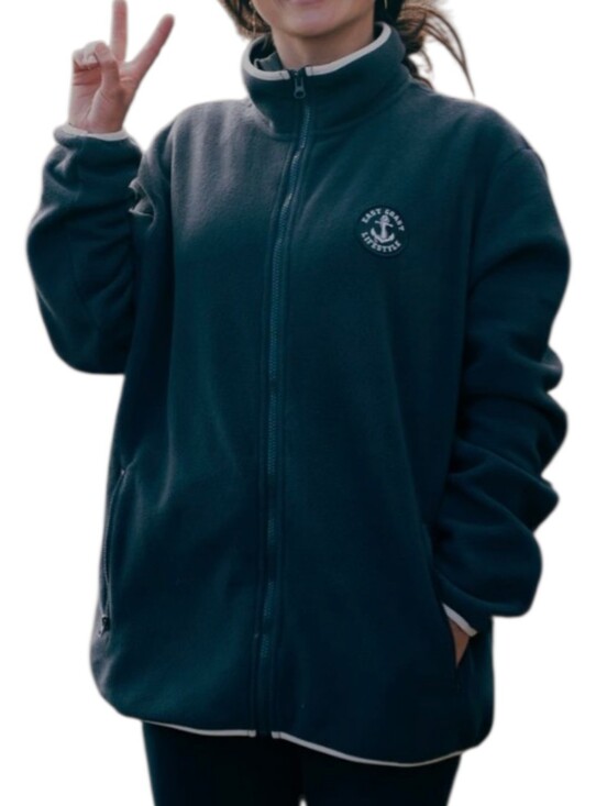 East Coast Lifestyle Tops - Full-Zip Polar Fleece Jacket, Sz 2XL